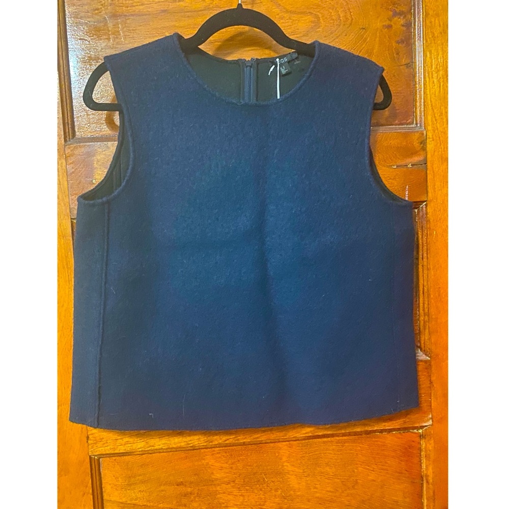 COS navy top NWT